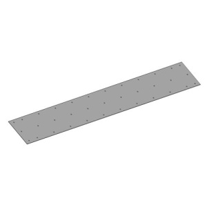 Płyta ścieralna tylna - stal nierdzewna 2340x300x3mm