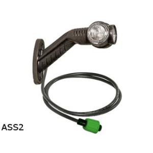 Lampa obrysowa typu lizak Superpoint III LED na przewodzie 0,4m Lewa / Prawa