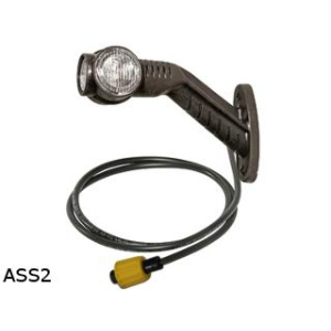 Lampa obrysowa typu lizak Superpoint III LED na przewodzie 0,4m Lewa / Prawa